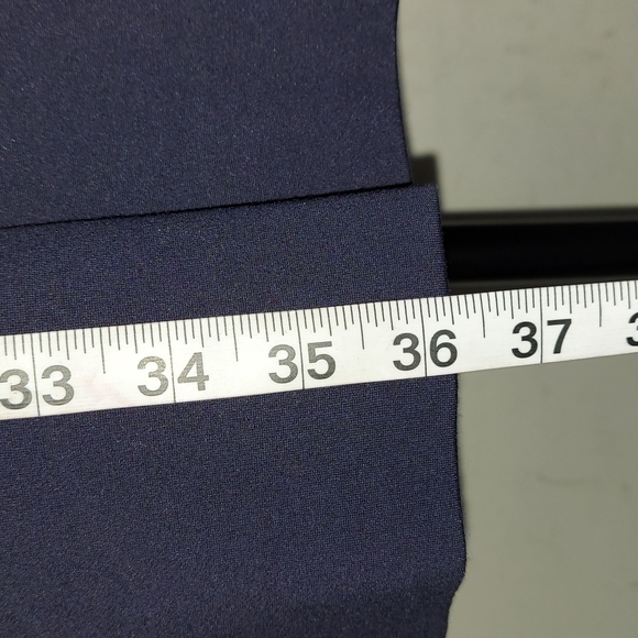 Antonio Malani Navy Blue Dress Size 10 - Picture 10 of 12